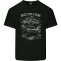 Built Like a Tank Gym Bodybuilding Training Kids T-Shirt Childrens Black