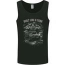 Built Like a Tank Gym Bodybuilding Training Mens Vest Tank Top Black