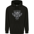 Built for Speed Biker Motorcycles Motorbike Childrens Kids Hoodie Black