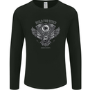 Built for Speed Biker Motorcycles Motorbike Mens Long Sleeve T-Shirt Black