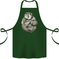 Bulldog Gym Bodybuilding Training Top Cotton Apron 100% Organic Forest Green