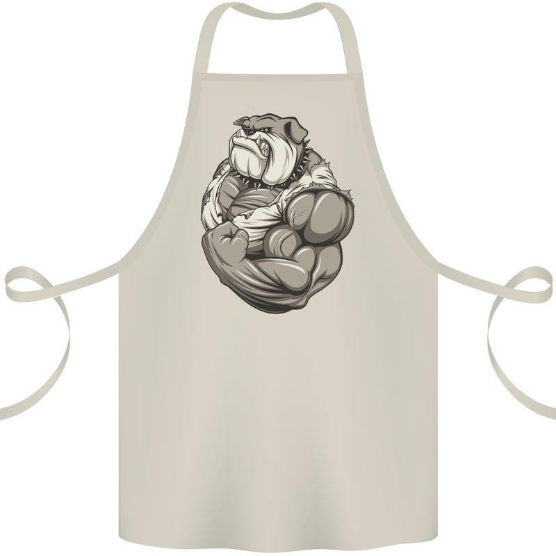 Bulldog Gym Bodybuilding Training Top Cotton Apron 100% Organic Natural