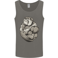 Bulldog Gym Bodybuilding Training Top Mens Vest Tank Top Charcoal