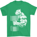 Bulldog Gym Training Top Bodybuilding Mens T-Shirt Cotton Gildan Irish Green
