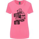 Bulldog Gym Training Top Weightlifting Womens Wider Cut T-Shirt Azalea
