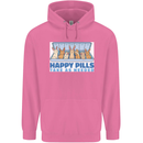 Bunny Rabbit Happy Pills Antidepressant Childrens Kids Hoodie Azalea