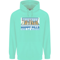 Bunny Rabbit Happy Pills Antidepressant Childrens Kids Hoodie Peppermint