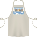 Bunny Rabbit Happy Pills Antidepressant Cotton Apron 100% Organic Natural