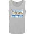 Bunny Rabbit Happy Pills Antidepressant Mens Vest Tank Top Sports Grey