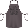 Bushcraft Outdoor Survival Adventure Cotton Apron 100% Organic Dark Grey