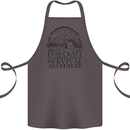 Bushcraft Outdoor Survival Adventure Cotton Apron 100% Organic Dark Grey