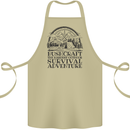 Bushcraft Outdoor Survival Adventure Cotton Apron 100% Organic Khaki