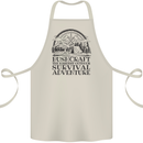 Bushcraft Outdoor Survival Adventure Cotton Apron 100% Organic Natural