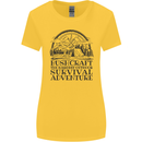 Bushcraft Outdoor Survival Adventure Womens Wider Cut T-Shirt Yellow