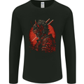 Bushido Samurai Devil Warrior Fantasy Mens Long Sleeve T-Shirt Black
