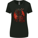 Bushido Samurai Devil Warrior Fantasy Womens Wider Cut T-Shirt Black