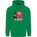 Bushido Samurai Warrior Sword Ronin MMA Childrens Kids Hoodie Irish Green