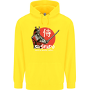 Bushido Samurai Warrior Sword Ronin MMA Childrens Kids Hoodie Yellow