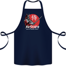 Bushido Samurai Warrior Sword Ronin MMA Cotton Apron 100% Organic Navy Blue