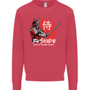 Bushido Samurai Warrior Sword Ronin MMA Kids Sweatshirt Jumper Heliconia