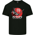 Bushido Samurai Warrior Sword Ronin MMA Kids T-Shirt Childrens Black