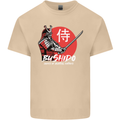 Bushido Samurai Warrior Sword Ronin MMA Mens Cotton T-Shirt Tee Top Sand