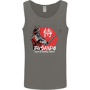 Bushido Samurai Warrior Sword Ronin MMA Mens Vest Tank Top Charcoal