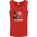 Bushido Samurai Warrior Sword Ronin MMA Mens Vest Tank Top Red