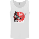 Bushido Samurai Warrior Sword Ronin MMA Mens Vest Tank Top White