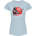 Bushido Samurai Warrior Sword Ronin MMA Womens Petite Cut T-Shirt Light Blue