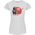 Bushido Samurai Warrior Sword Ronin MMA Womens Petite Cut T-Shirt White