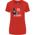 Bushido Samurai Warrior Sword Ronin MMA Womens Wider Cut T-Shirt Red