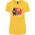 Bushido Samurai Warrior Sword Ronin MMA Womens Wider Cut T-Shirt Yellow