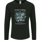 Butterfly Effect Chaos Theory Science Mens Long Sleeve T-Shirt Black