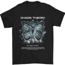 Butterfly Effect Chaos Theory Science Mens T-Shirt Cotton Gildan Black