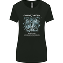 Butterfly Effect Chaos Theory Science Womens Wider Cut T-Shirt Black