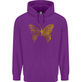 Butterfly Inspirational Quote Rhopalocera Childrens Kids Hoodie Purple