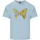 Butterfly Inspirational Quote Rhopalocera Kids T-Shirt Childrens Light Blue