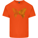 Butterfly Inspirational Quote Rhopalocera Kids T-Shirt Childrens Orange