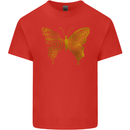 Butterfly Inspirational Quote Rhopalocera Mens Cotton T-Shirt Tee Top Red