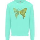 Butterfly Inspirational Quote Rhopalocera Mens Sweatshirt Jumper Peppermint