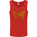 Butterfly Inspirational Quote Rhopalocera Mens Vest Tank Top Red