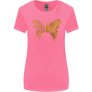 Butterfly Inspirational Quote Rhopalocera Womens Wider Cut T-Shirt Azalea