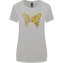 Butterfly Inspirational Quote Rhopalocera Womens Wider Cut T-Shirt Sports Grey