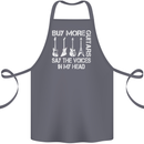 Buy More Guitars Say the Voices Funny Cotton Apron 100% Organic Steel