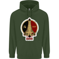 CCCP Soviet Space Program Childrens Kids Hoodie Forest Green