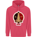 CCCP Soviet Space Program Childrens Kids Hoodie Heliconia