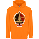 CCCP Soviet Space Program Childrens Kids Hoodie Orange