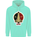CCCP Soviet Space Program Childrens Kids Hoodie Peppermint
