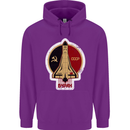 CCCP Soviet Space Program Childrens Kids Hoodie Purple